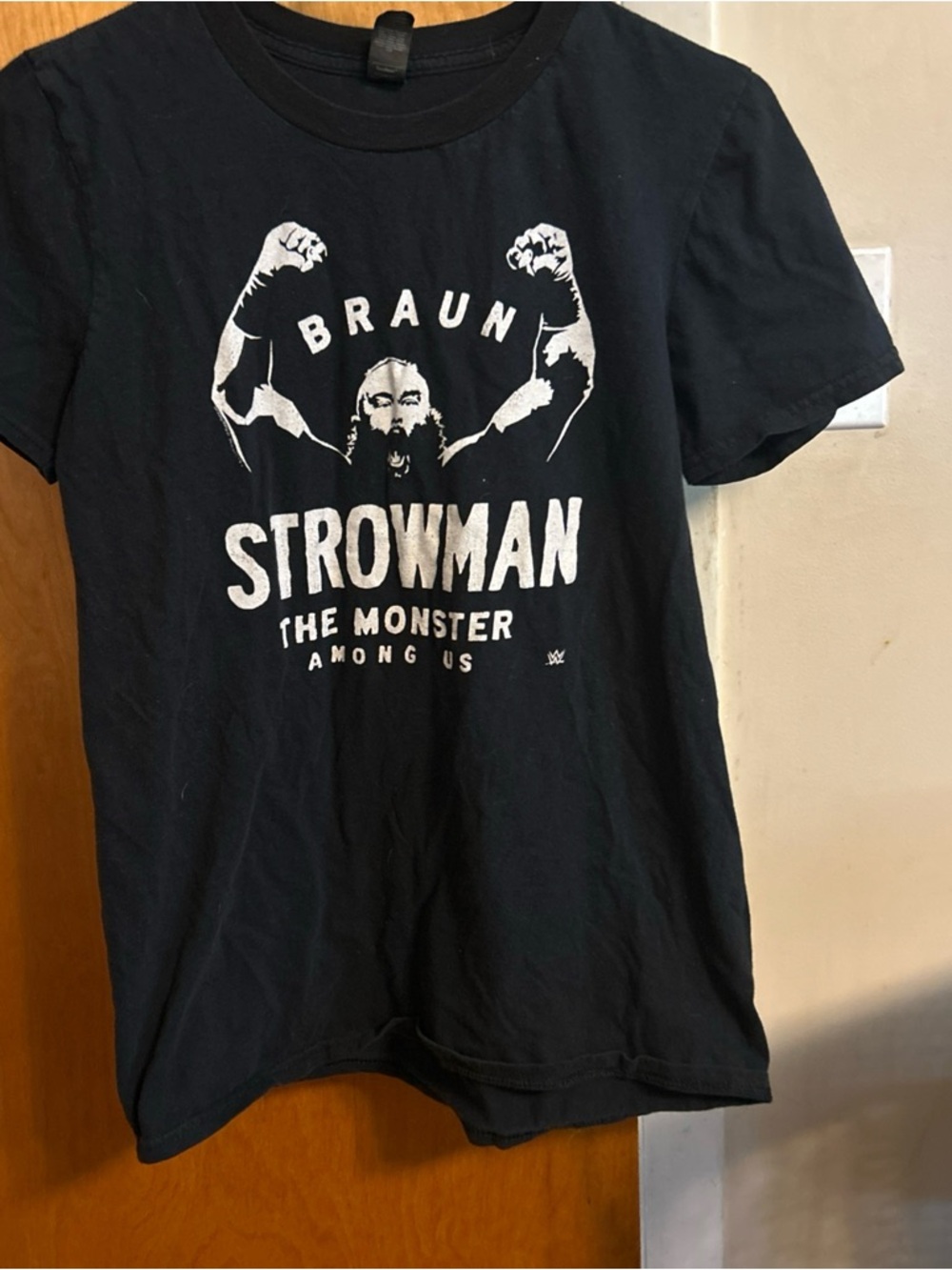 WWE Braun Strowman Black Graphic Tee - The Monster